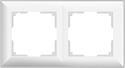 Рамка на 2 поста / WL14-Frame-02 белый